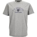 VERSACE TShirts Gray Crew Neck Moderate Straight Fit