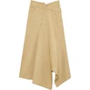 LOEWE Long Beige Moderate Midi Skirt Other