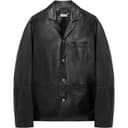 LOEWE Jackets Black Lapel Moderate Straight Fit