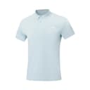 LiNing Fitness Series Polo Shirts First Frost Blue Polo Collar Moderate