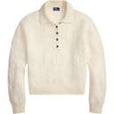 Polo Ralph Lauren Polo Shirts White Polo Collar Moderate Straight Fit