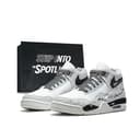 Nike Flight Legacy Midtop Black White Gray