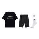 LiNing Sportswear Sets Crew Neck Thin