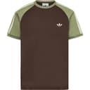 Adidas Originals TShirts Brown Crew Neck Moderate