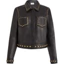 PAROSH Jackets Dark Brown Lapel Moderate