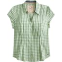 Hollister Shirts Matcha Plaid Lapel