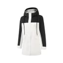 LiNing Trench Ivory/Black Hooded (Nondetachable) Moderate
