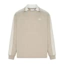 Adidas Originals RUGBY Polo Shirts Taupe Lapel Moderate