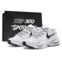Nike Air Max Fusion Lowtop White Black Gray Ink Splatter Colorway