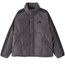 Adidas Down Jackets Track Gray Stand Collar Moderate