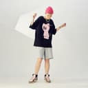 DANGEROUSPEOPLE TShirts Crew Neck Moderate Straight Fit
