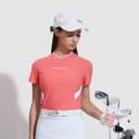 FILA TShirts Dibari Red Vneck Moderate Nippedin Waist