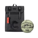 COEXISTENCE Polyester Laptop Bag Backpack Large Black
