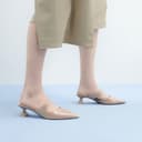 CHARLES&KEITH Composite Sole Closed Toe Slippers
