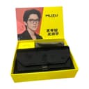MUZU Plate Alloy Frame TR/Memory Plastic Square Eyeglass Frames