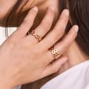 Daniel Wellington Synthetic Cubic Zirconia Alloy Rings