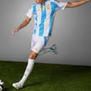 Adidas Argentina National Team Argentina Home Authentic Jersey Soccer Jersey Player Edition Blue White