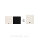 MONTBLANC Cow Leather, Brass Stainless Steel Black Width 3cm