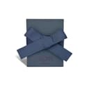 Apm Monaco 925 Sterling Silver Clip On Earrings Dark Gray