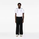 Adidas x MERCEDES AMG PETRONAS F1 TEAM DRIVER JERSEY AUTHENTIC T Shirt White/Black