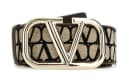 Valentino Toile Iconographe VLogo Plaque Belt