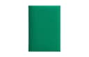 HERMES Calvi Duo Silver Tone Buckle Epsom Card Holder Green/Light Blue