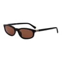 MIU MIU Irregular Shape Sunglasses Black