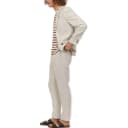H&M Suit Trousers Light Mixed Beige