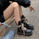 SIFEIRO Crew Martin Boot Black