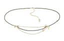 CHANEL Waist Chains Gold/Black
