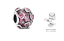 Pandora MOMENTS Bead Ornament Red