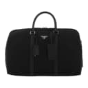 PRADA Triangle Logo patch Duffel Bag