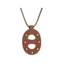 HERMES Pendants Gold/Indigo/Nata