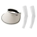 PEAK Polyester Sun Hat Cooling Arm Sleeves Set