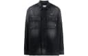 OFF WHITE SS21 Denim Jackets Dark Gray