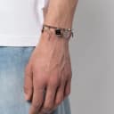 Acne Studios Brass Bracelets Silver