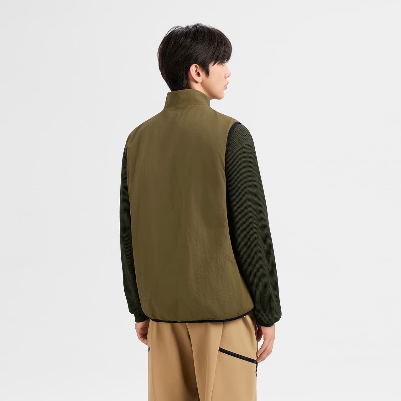 KOLON SPORT Vests Stand Collar Moderate