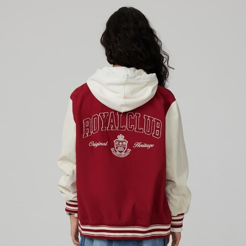 Teenie Weenie Baseball Jacket Red