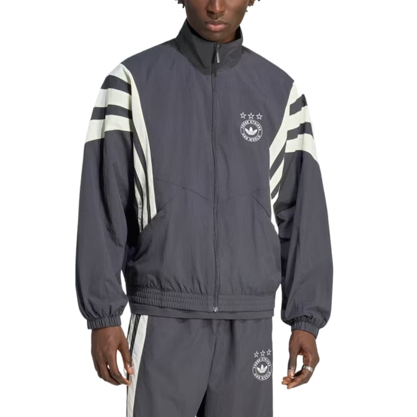 Adidas Originals Jackets Practical Black Stand Collar Moderate Other