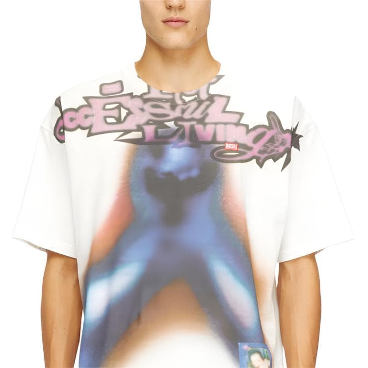 Diesel TBoxt Patterned TShirt