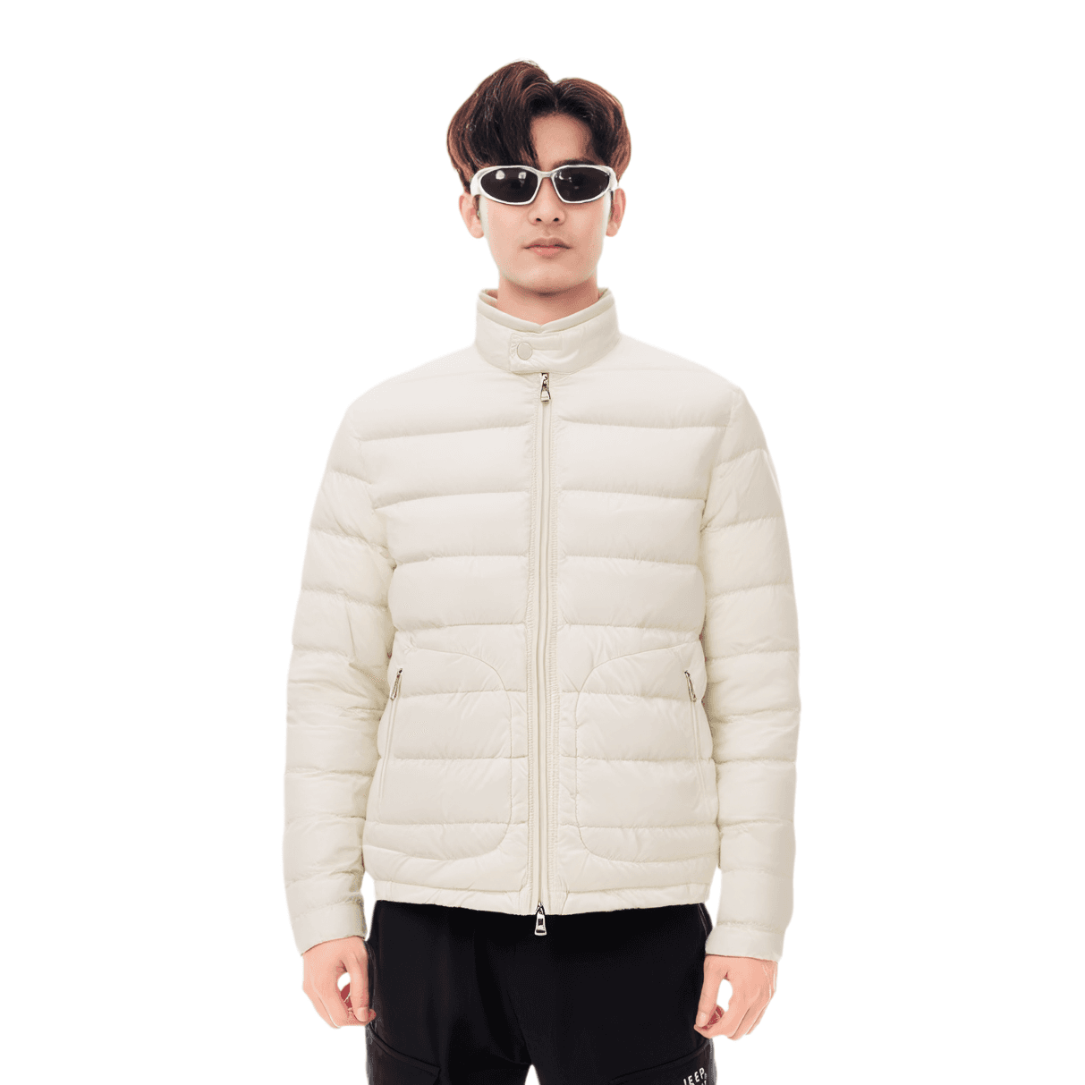 Moncler Down Jacket White
