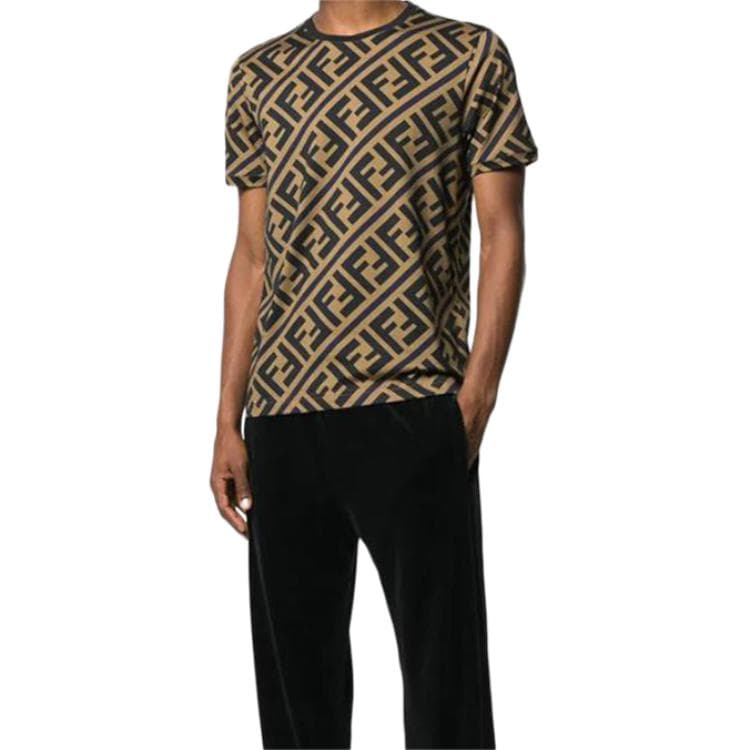 FENDI Ff Monogram Printed T shirt