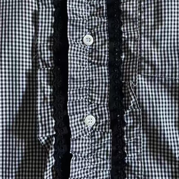 PRADA Shirts Black Lapel Moderate Straight Fit