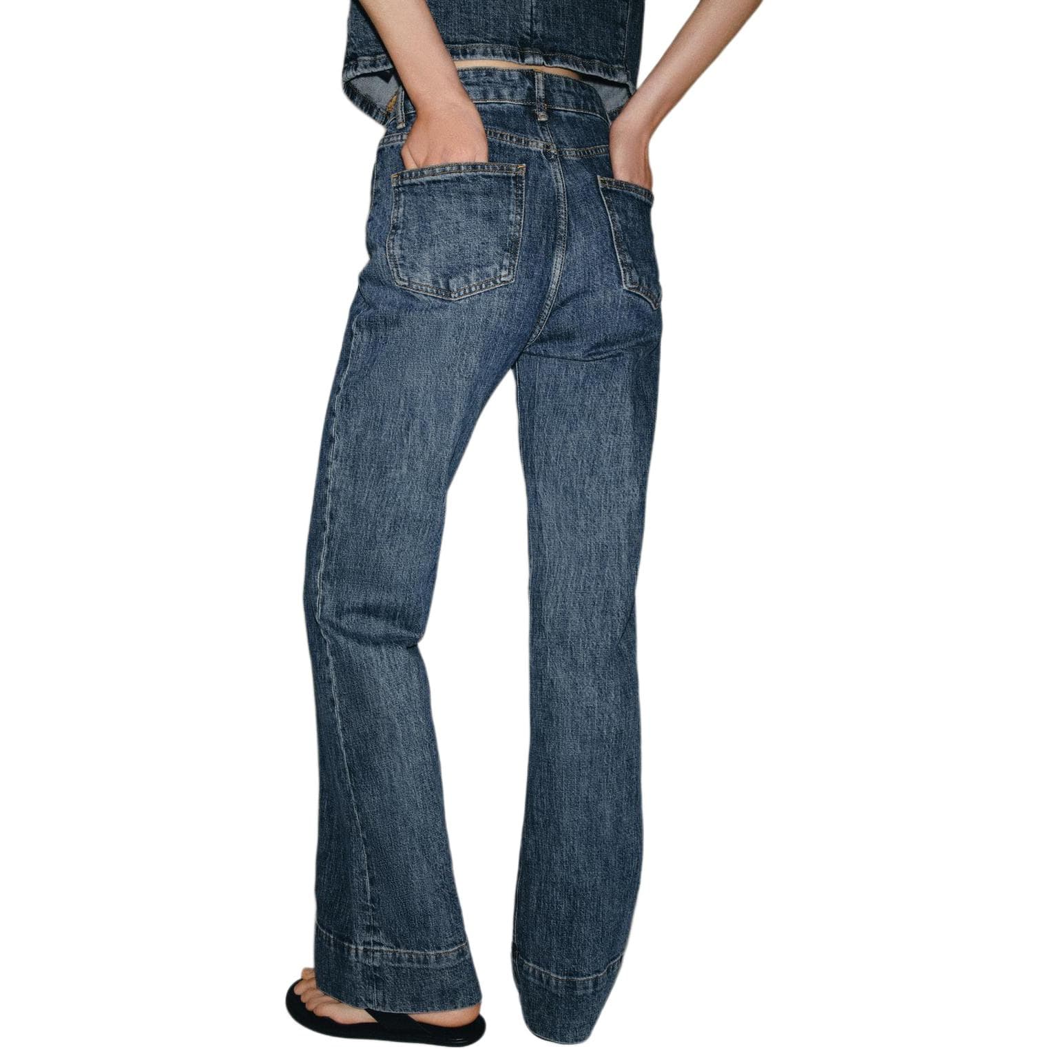 ZARA ZW Jeans Blue Moderate Other