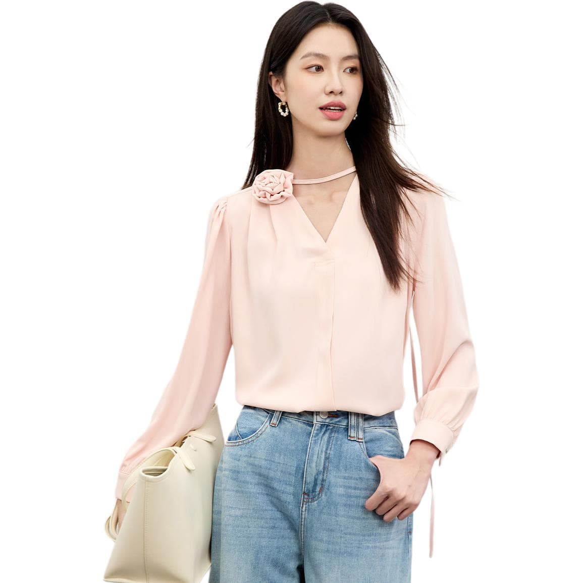 BALENO Shirts Vneck Moderate