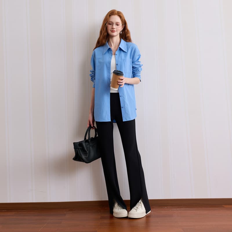 3COLOUR Classic Black Moderate Flared