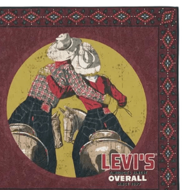 Levi's Headwraps Dark Red