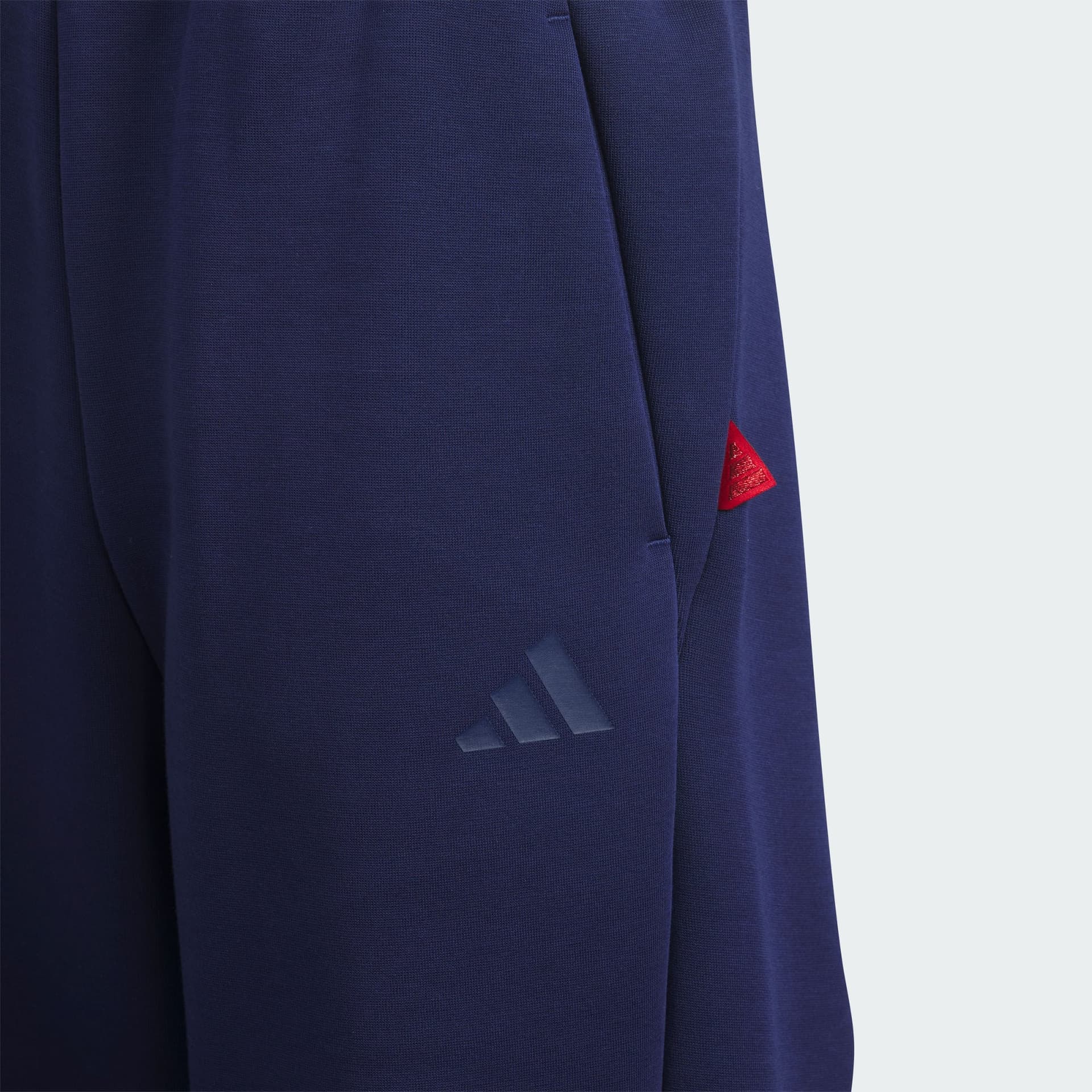 Adidas Knitted Sweatpants Navy Blue Teenagers