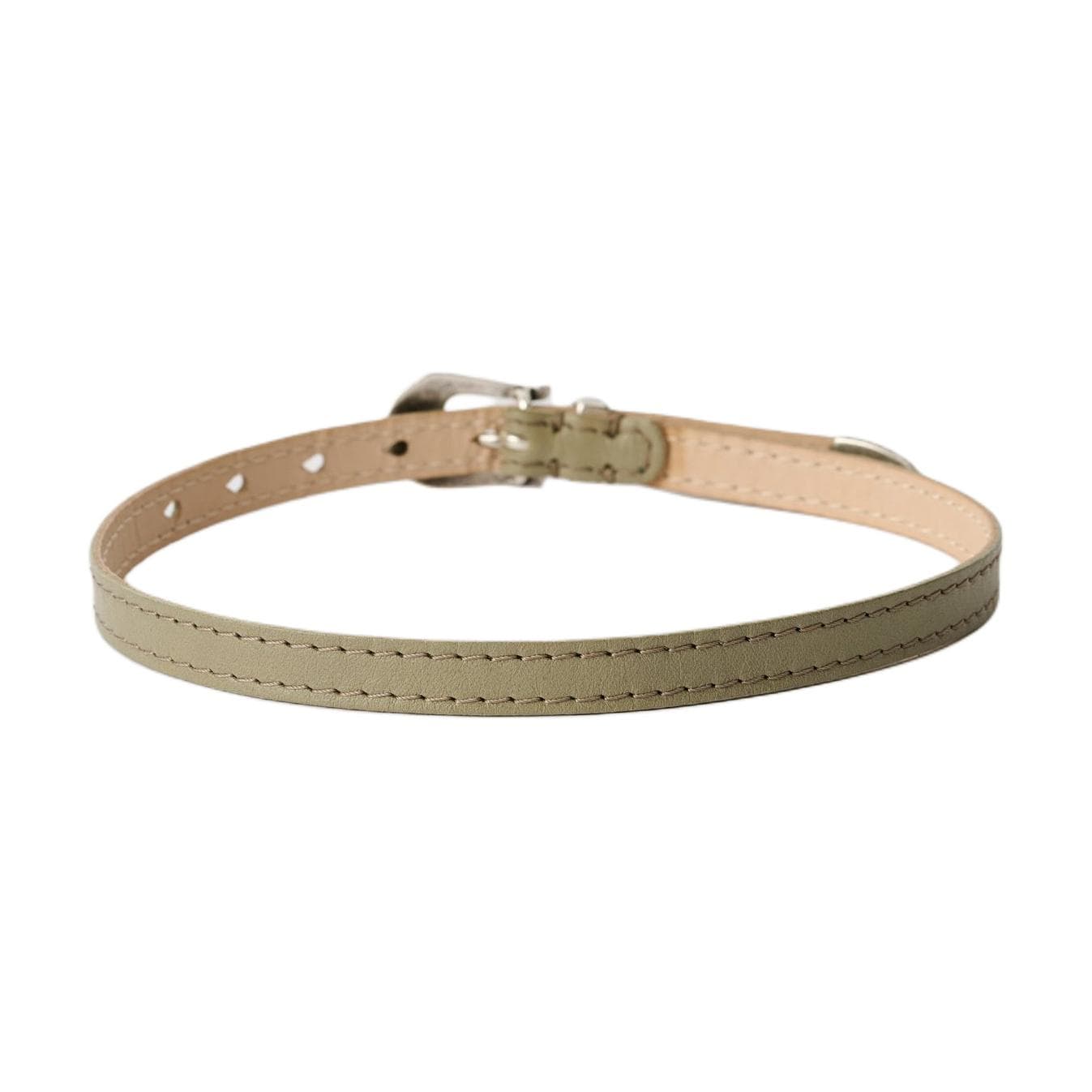 OUR LEGACY Calfskin Wristbands Olive Green