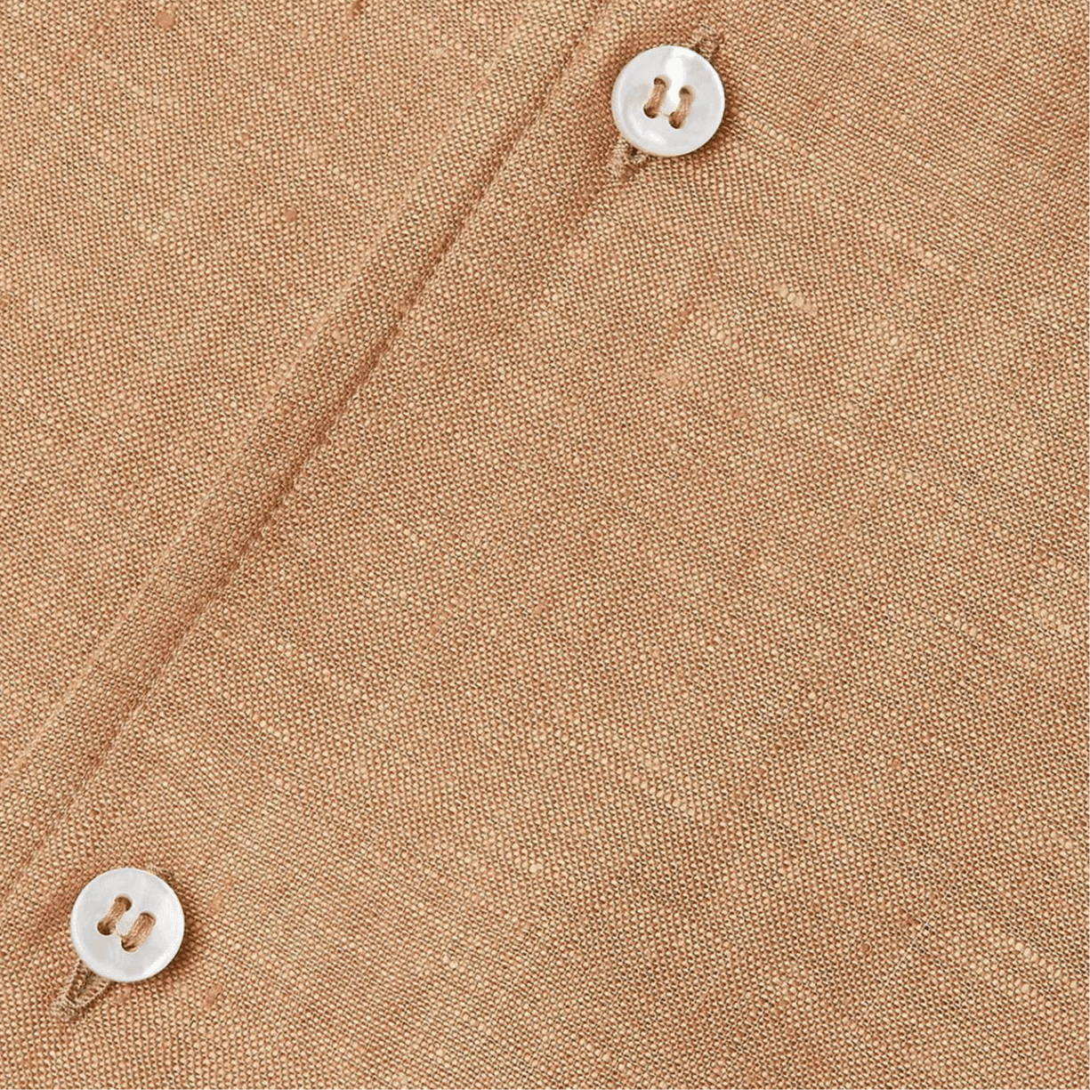 Loro Piana Shirts Khaki Lapel Moderate Straight Fit